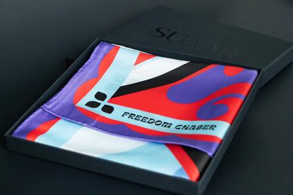 Foulard 90x90 cm | Freedom Chaser (design 1)