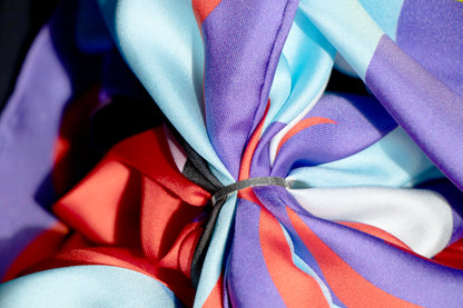 Boucle "Martelé" de foulard | Argent 925