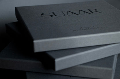 Coffret Duo | Foulard 90x90 cm + Pochette de costume 33x33 cm | Freedom Chaser (design 2)