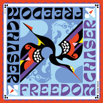 Foulard 90x90 | Freedom Chaser (design 2)